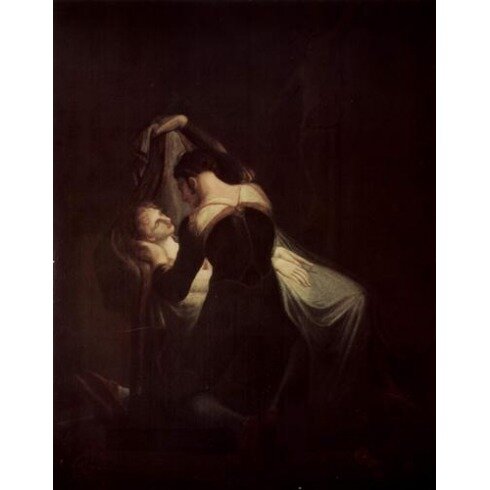 Картина Иоганн Генрих Фюсли, Romeo at Juliet's Deathbed