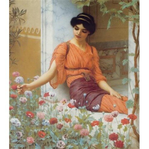 Картина Джон Вильям Годвард, Summer Flowers