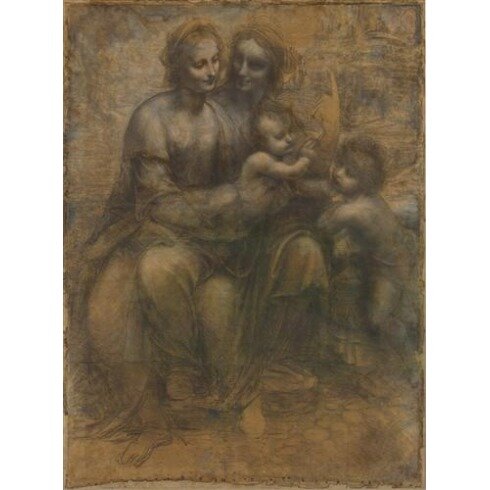 Картина Леонардо да Винчи, The Leonardo Cartoon