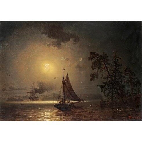 Картина Маркус Ларсон, Nocturnal voyage