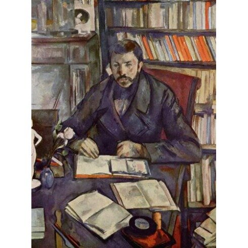 Картина Поль Сезанн, Portrait of Gustave Geffroy