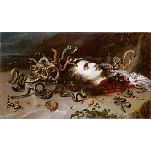 Картина Питер Пауль Рубенс, The Head of Medusa - Голова Медузы