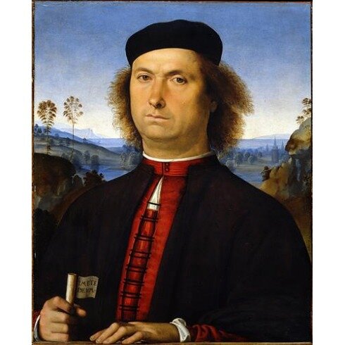 Картина Пьетро Перуджино, Portrait of Francesco delle Opere
