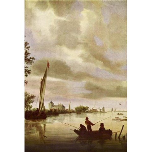 Картина Саломон ван Рейсдаль, Riverscape