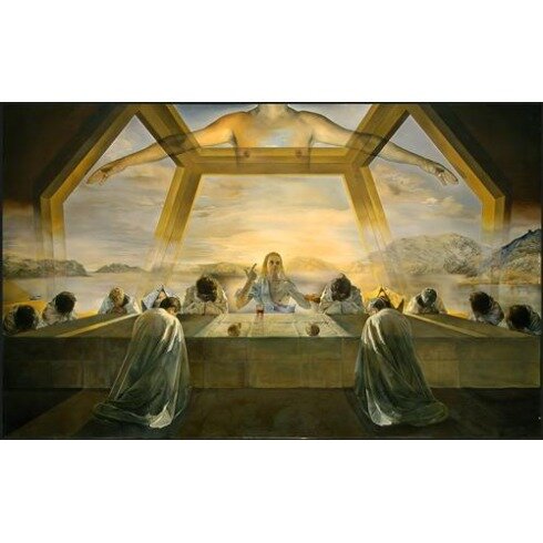 Картина Сальвадор Дали, The Sacrament of the Last Supper - Тайная Вечеря
