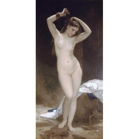 Картина Бугро, Baigneuse 1870