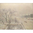 The Louvre under Snow